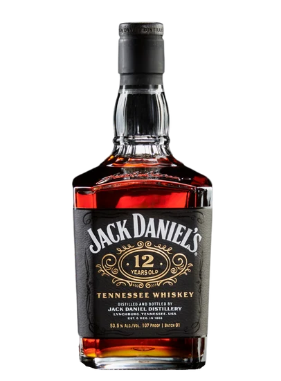 Jack Daniels 12 Years Old Tennessee Whiskey