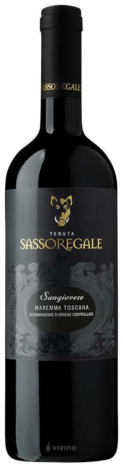 Sassoregale 2018 Sangiovese Maremma Toscana