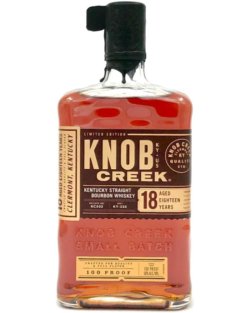 Knob Creek 18 Year Straight Bourbon Whiskey