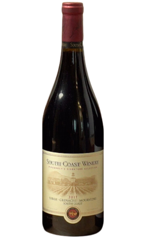 South Coast Winery 2017 Syrah Grenache Mourvèdre