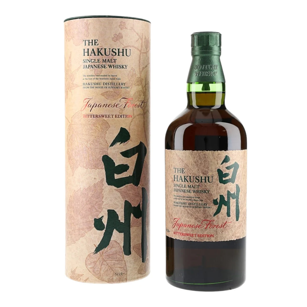 The Hakushu Single Malt Japanese Whisky Japanese Forest Bittersweet Edition