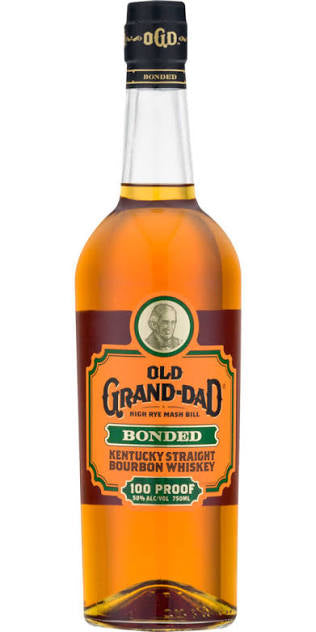 Old Grand-dad Kentucky Straight Bourbon Whiskey 100 Proof Bonded