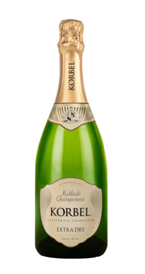 Korbel Brut Extra Dry California Champagne
