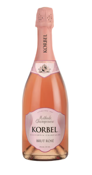 Korbel Brut Rosé California Champagne