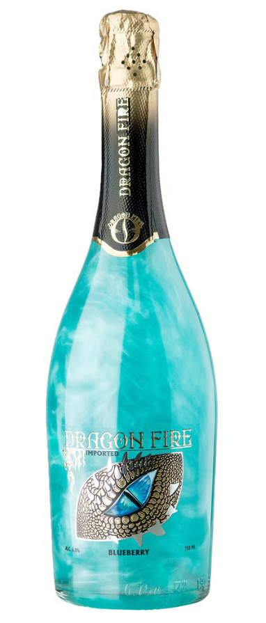 Dragon Fire Wines Blueberry Moscato Sparkling Wine
