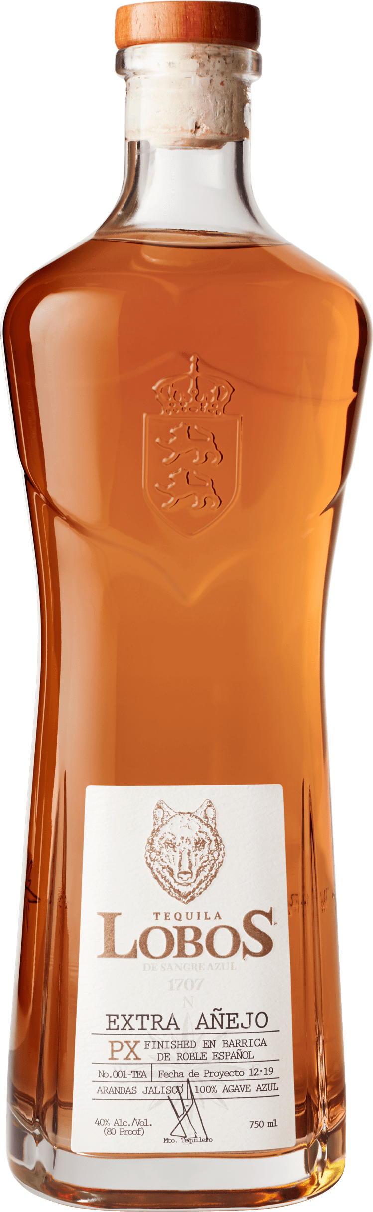 Lobos 1707 Extra Añejo Tequila 750 ml