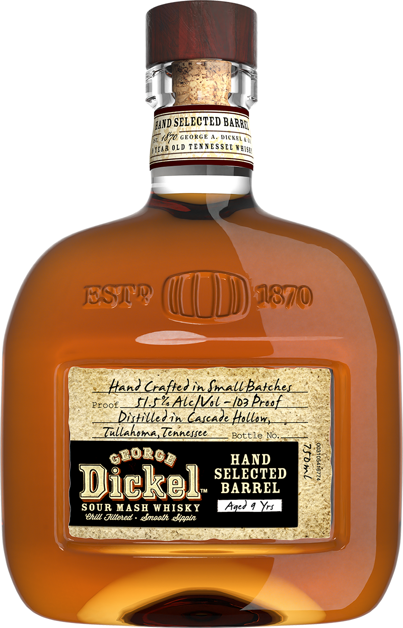 George Dickel Sour Mash Whiskey Aged 9 Years