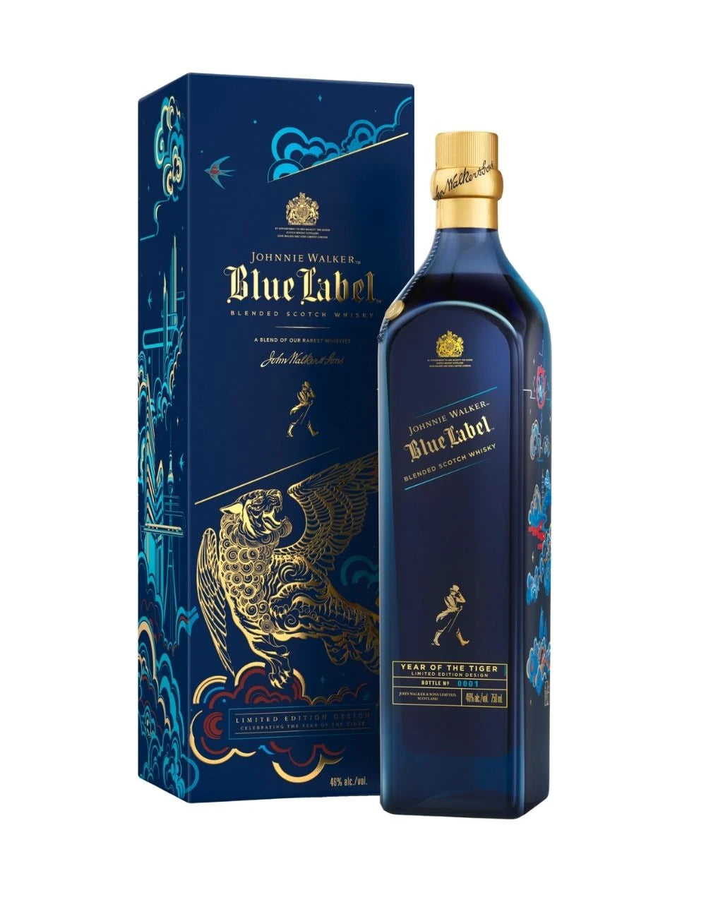 Johnnie Walker Blue Label Year Of The Tiger Limited Edition
