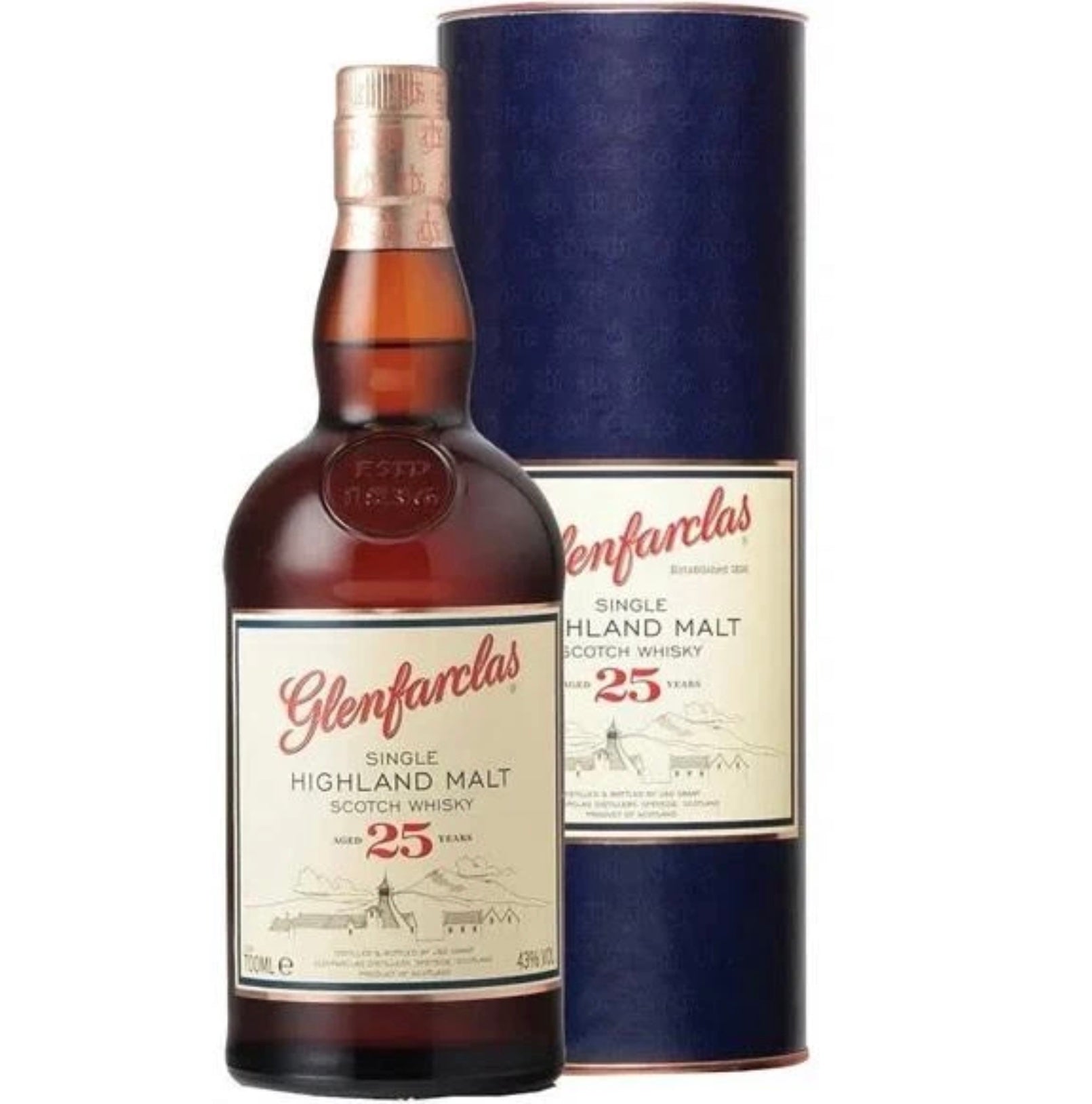 Glenfarclas Highland Single Malt Scotch 25 Year – Hops, Scotch & More