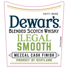 Load image into Gallery viewer, Dewar&#39;s Ilegal Smooth Mezcal Cask Finish
