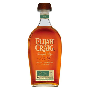 Elijah Craig Straight Rye Whiskey