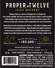 Load image into Gallery viewer, Proper No. Twelve Irish Whiskey
