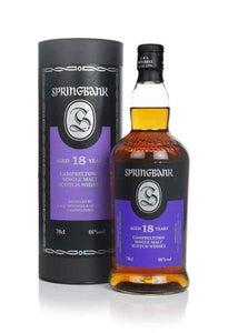 Springbank Campbeltown Single Malt Scotch Whisky Aged 18 Years