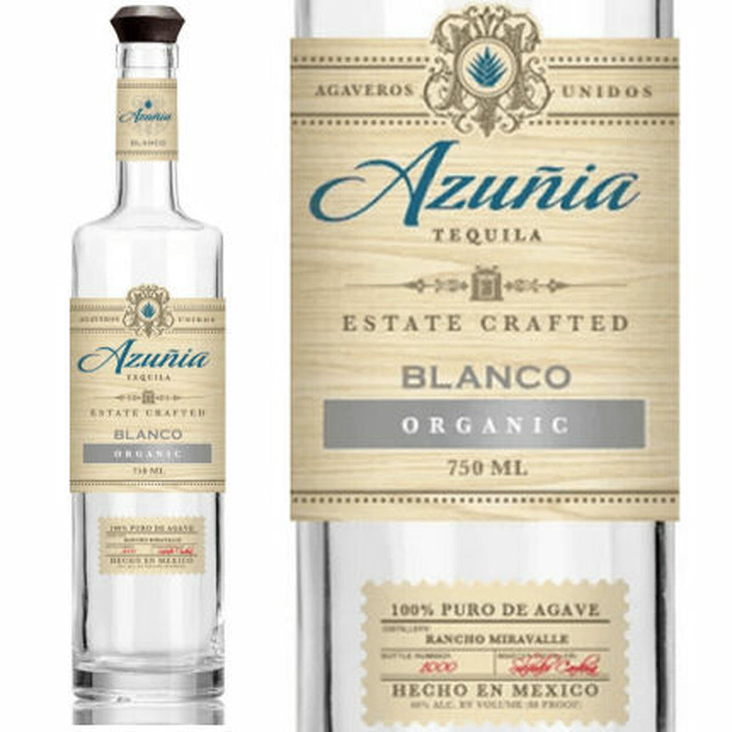 Azunia Blanco Organic Tequila 750 ml