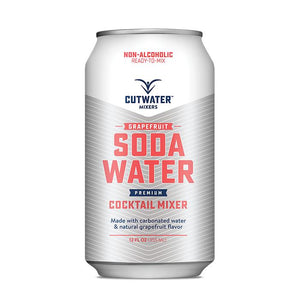 Cutwater Spirits Grapefruit Soda Water Mixer (4 Pack – 12 Ounce Cans)