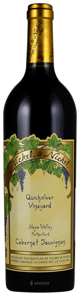 Nickel & Nickel Quicksilver Vineyard Cabernet Sauvignon 2017