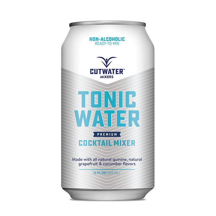 Cutwater Spirits Tonic Water Mixer (4 Pack – 12 Ounce Cans)